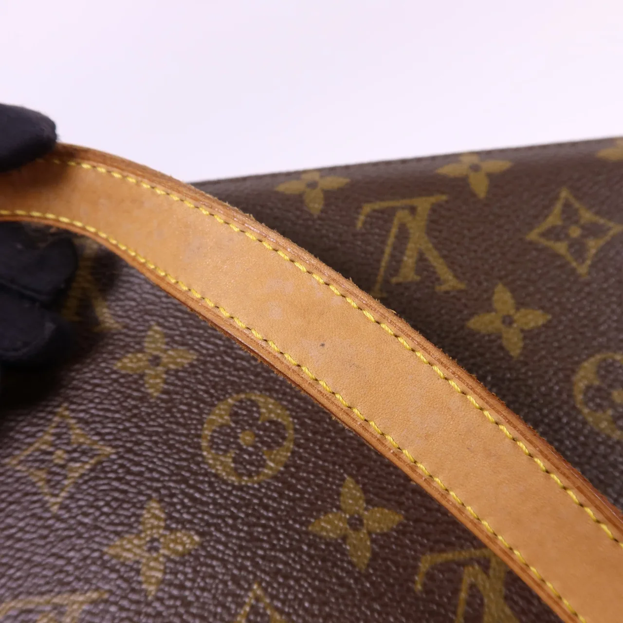 LOUIS VUITTON M51155 Shoulder Bag Coated Canvas 棕色 Coated Canvas Rank B - Thumbnail 19