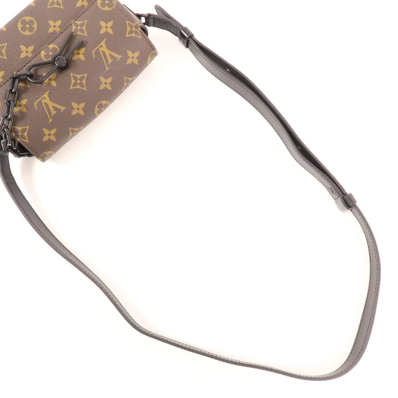 LOUIS VUITTON Steamer M83613 Shoulder Bag Coated Canvas 棕色 Coated Canvas Rank A - Thumbnail 7
