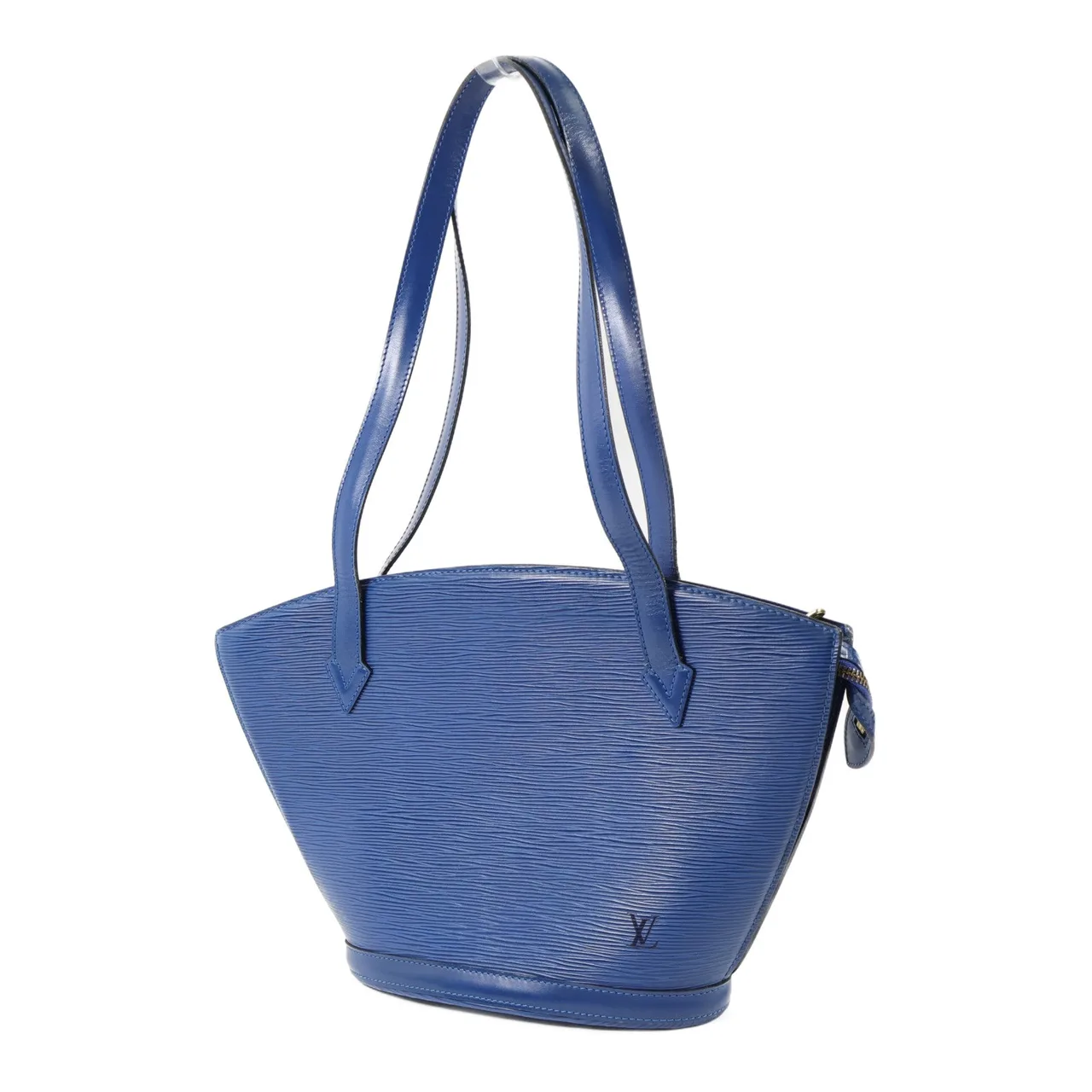 LOUIS VUITTON Saint Jacques M52275 Shoulder Bag Calfskin 藍色 Calfskin Rank C - Thumbnail 3