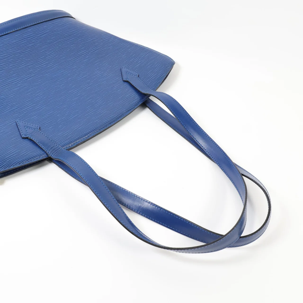 LOUIS VUITTON Saint Jacques M52275 Shoulder Bag Calfskin 藍色 Calfskin Rank C - Thumbnail 5