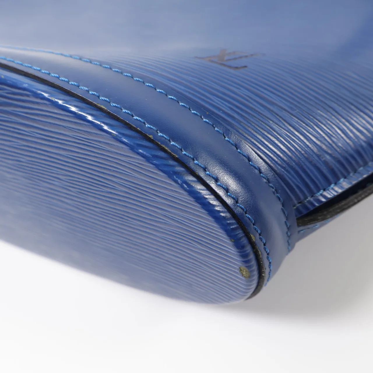 LOUIS VUITTON Saint Jacques M52275 Shoulder Bag Calfskin 藍色 Calfskin Rank C - Thumbnail 7