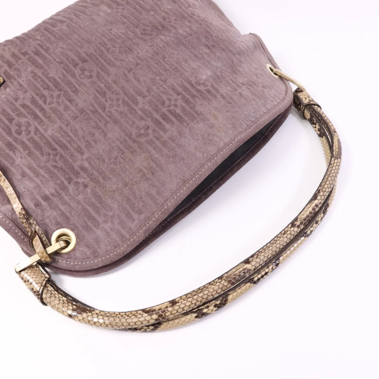 LOUIS VUITTON M95813 肩背包 皮革 紫色 / Purple 皮革 中古品C - 縮圖 9