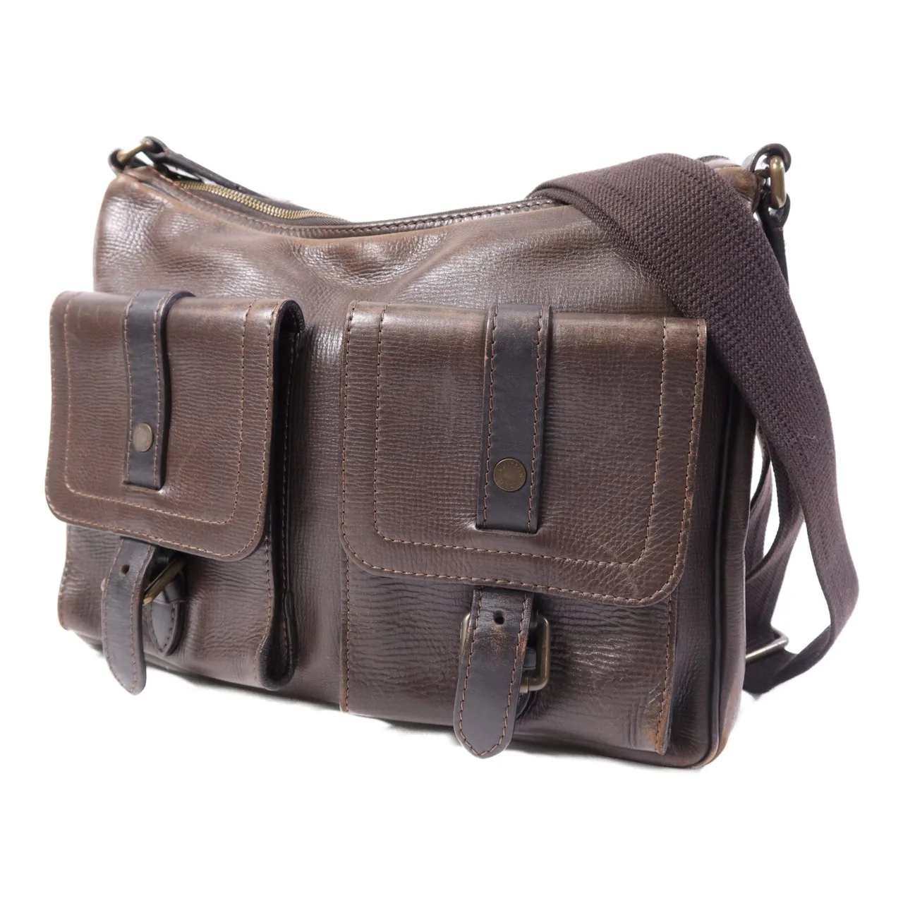 LOUIS VUITTON M92990 肩背包 牛皮 棕色 / Brown 牛皮 中古品C - 縮圖 2