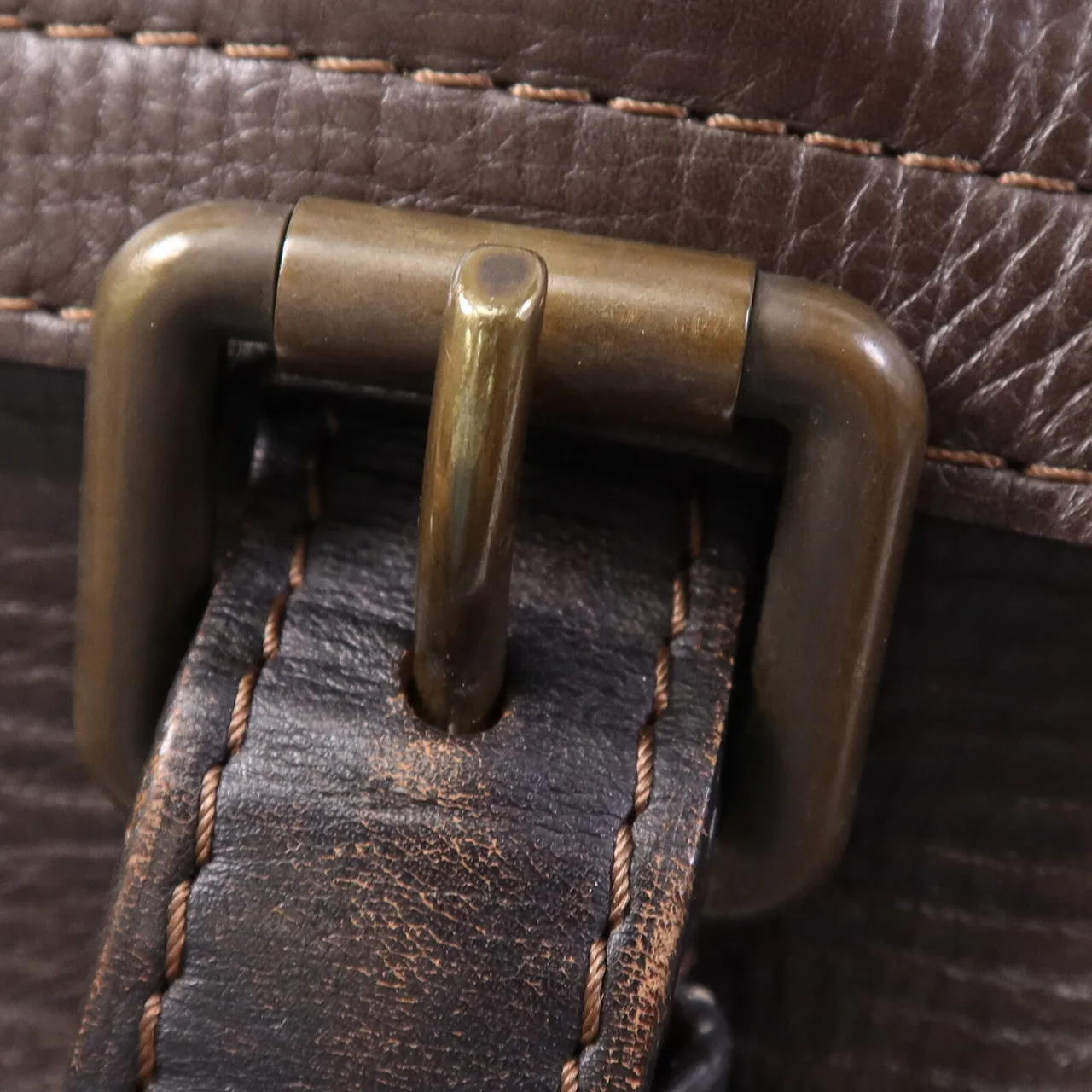 LOUIS VUITTON M92990 肩背包 牛皮 棕色 / Brown 牛皮 中古品C - 縮圖 7