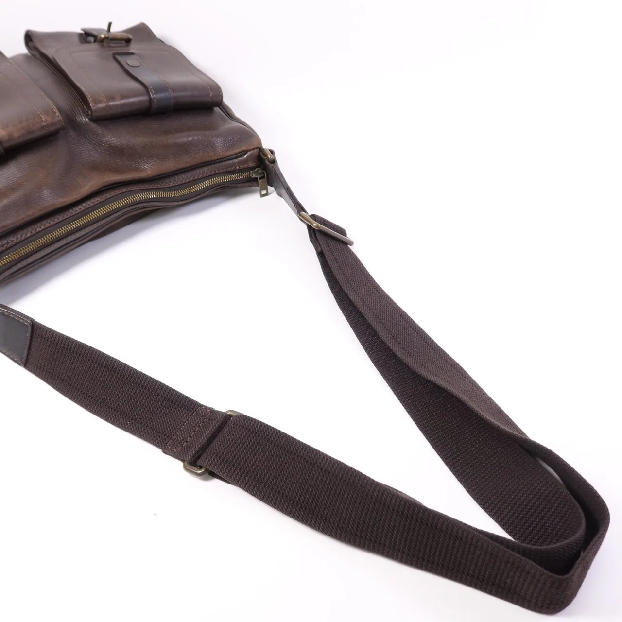 LOUIS VUITTON M92990 肩背包 牛皮 棕色 / Brown 牛皮 中古品C - 縮圖 8