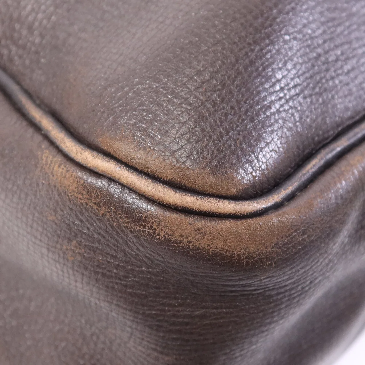 LOUIS VUITTON M92990 肩背包 牛皮 棕色 / Brown 牛皮 中古品C - 縮圖 12