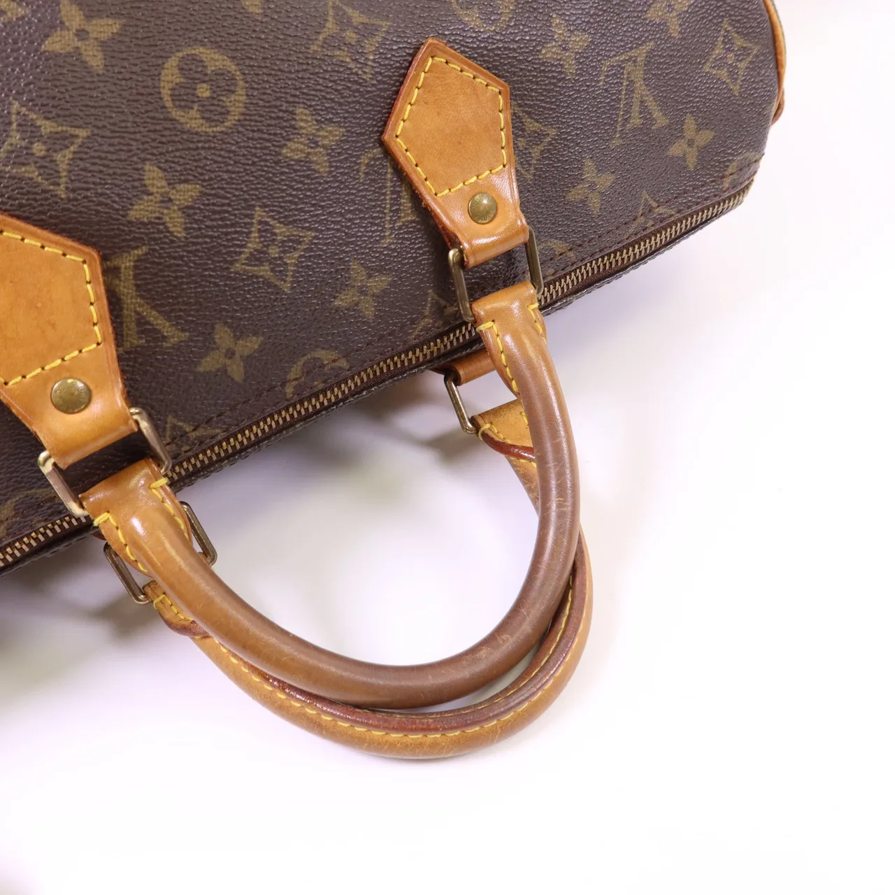 LOUIS VUITTON Speedy M41107 Handbag Coated Canvas 棕色 Coated Canvas Rank B - Thumbnail 5