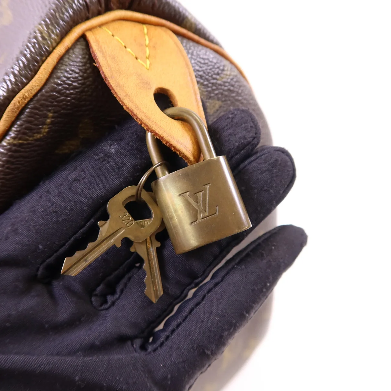 LOUIS VUITTON Speedy M41107 Handbag Coated Canvas 棕色 Coated Canvas Rank B - Thumbnail 9