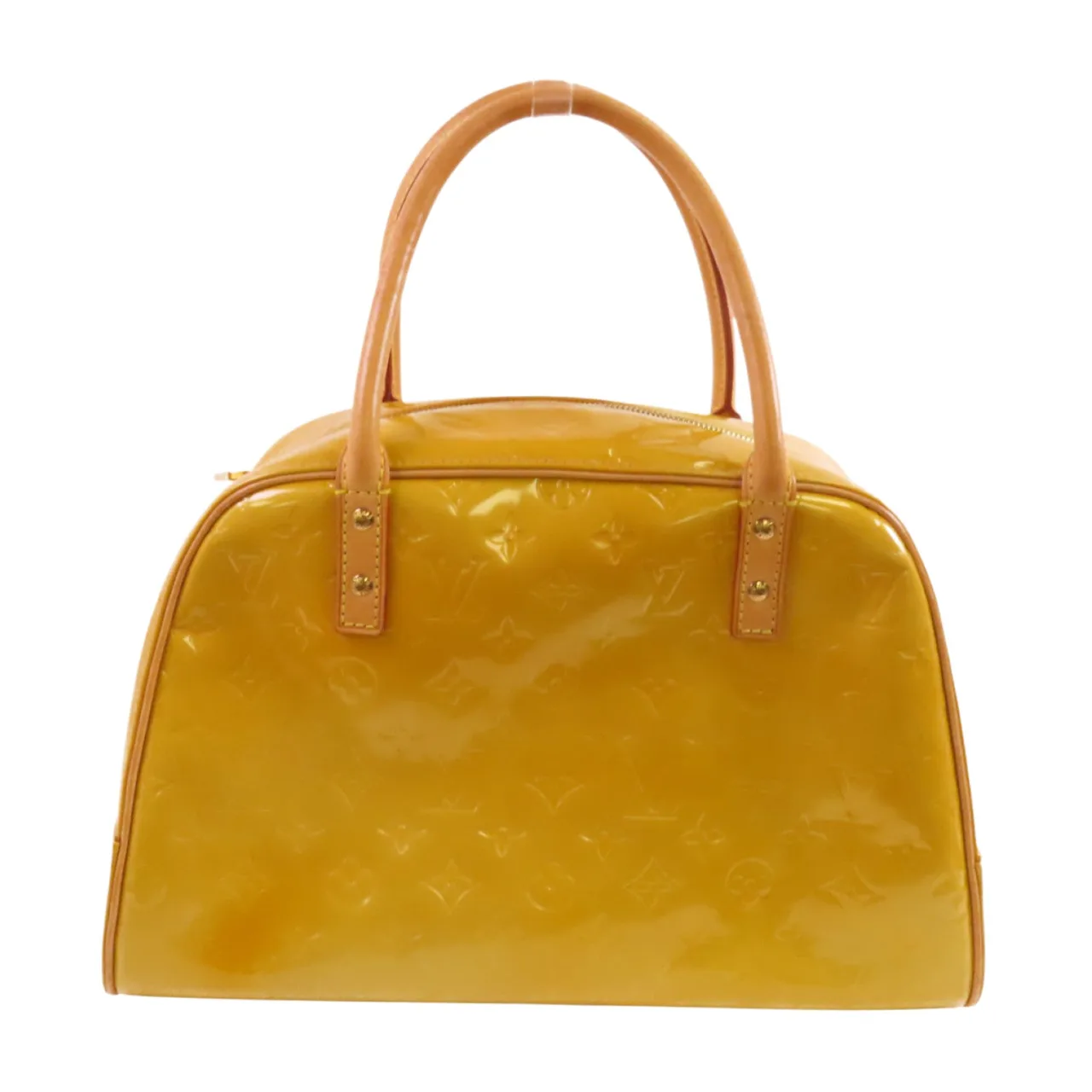 LOUIS VUITTON M91149 手提包 皮革 黃色 / Yellow 皮革 中古品C - 縮圖 2