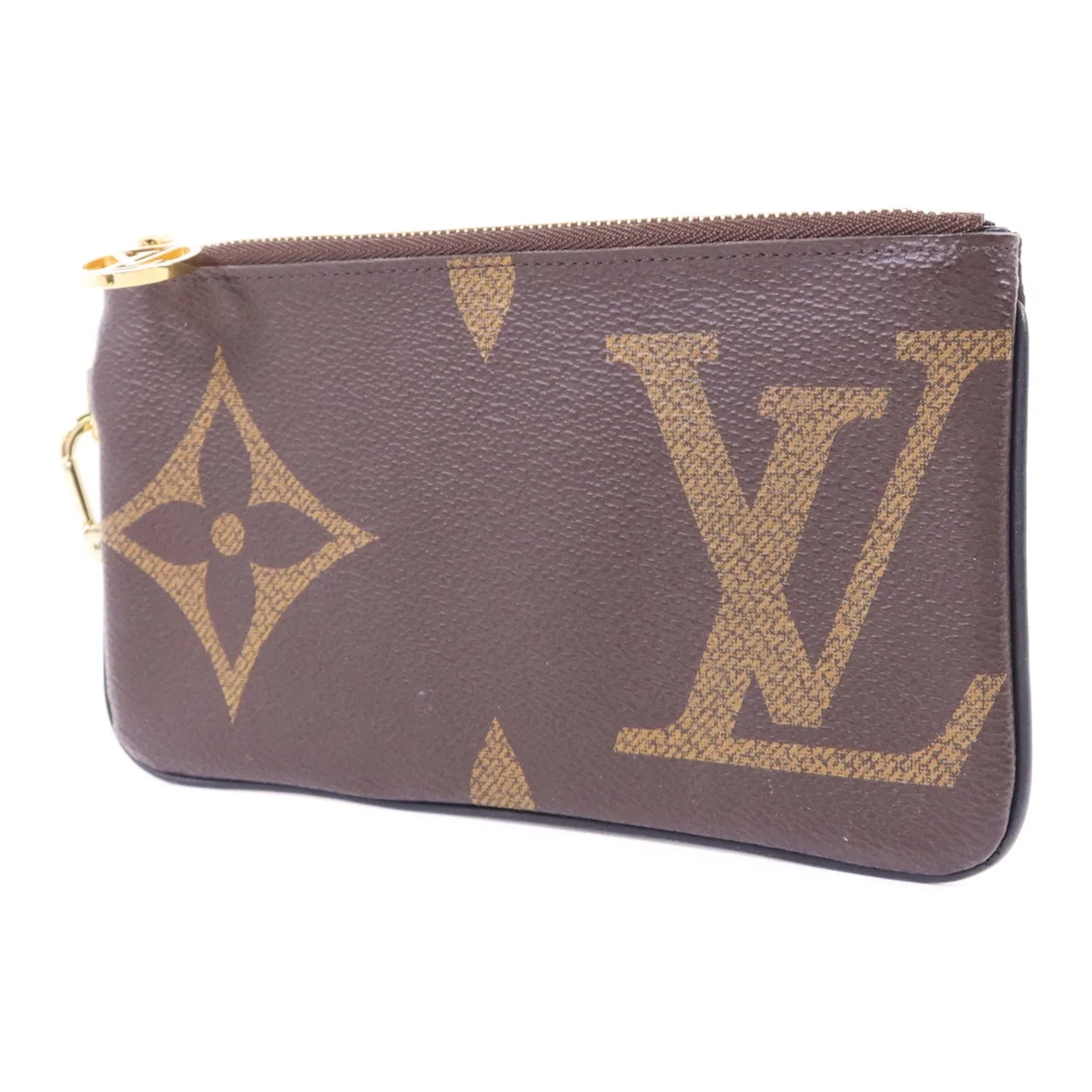 LOUIS VUITTON Pochette Trio M68756 手拿包 塗層帆布 棕色 塗層帆布 中古品A - 縮圖 3
