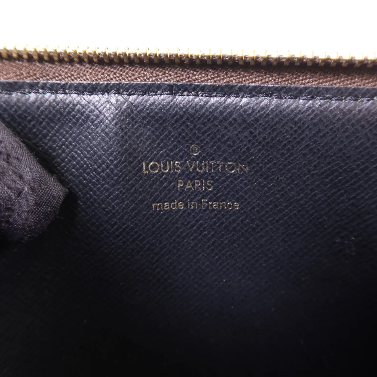 LOUIS VUITTON Pochette Trio M68756 手拿包 塗層帆布 棕色 塗層帆布 中古品A - 縮圖 7
