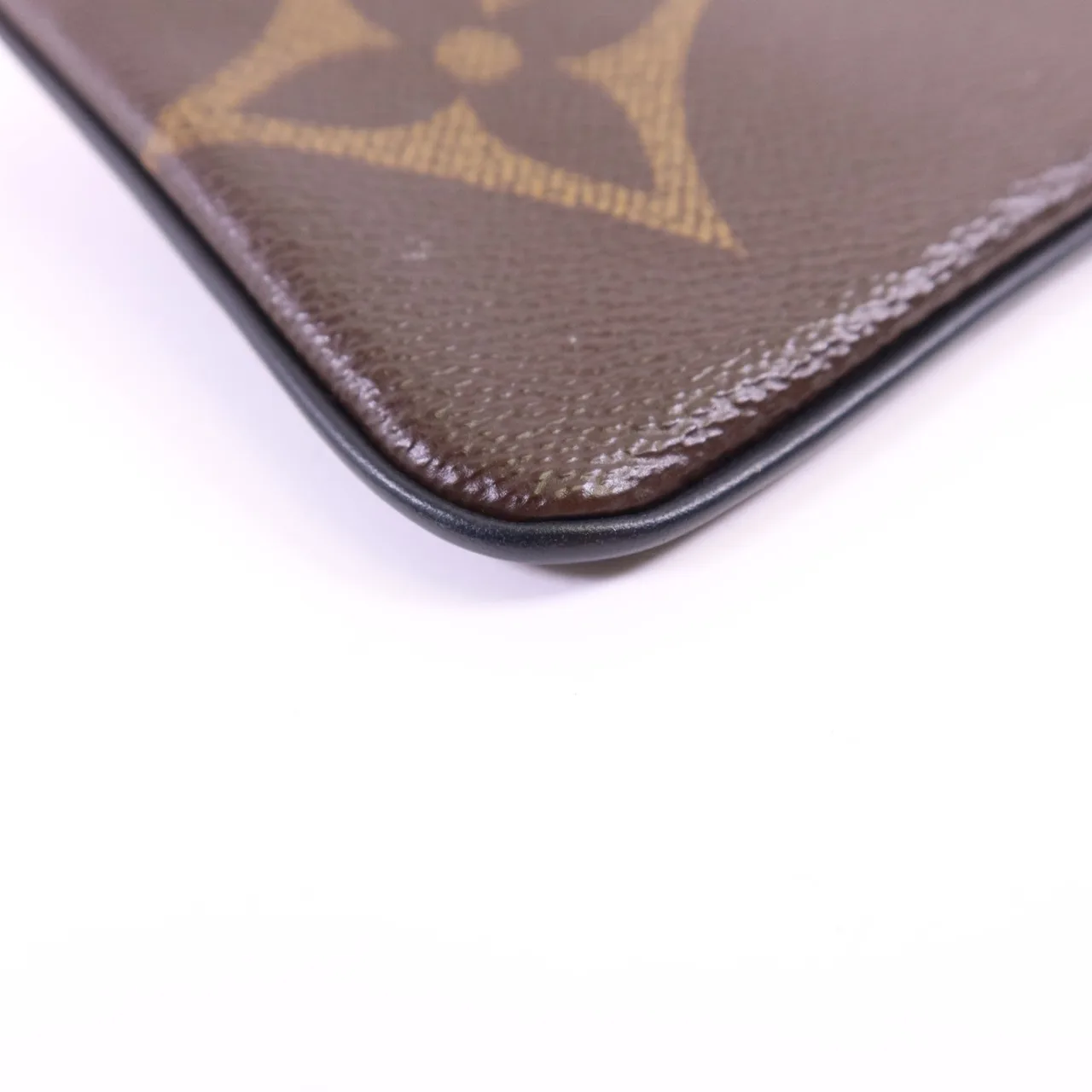 LOUIS VUITTON Pochette Trio M68756 手拿包 塗層帆布 棕色 塗層帆布 中古品A - 縮圖 20