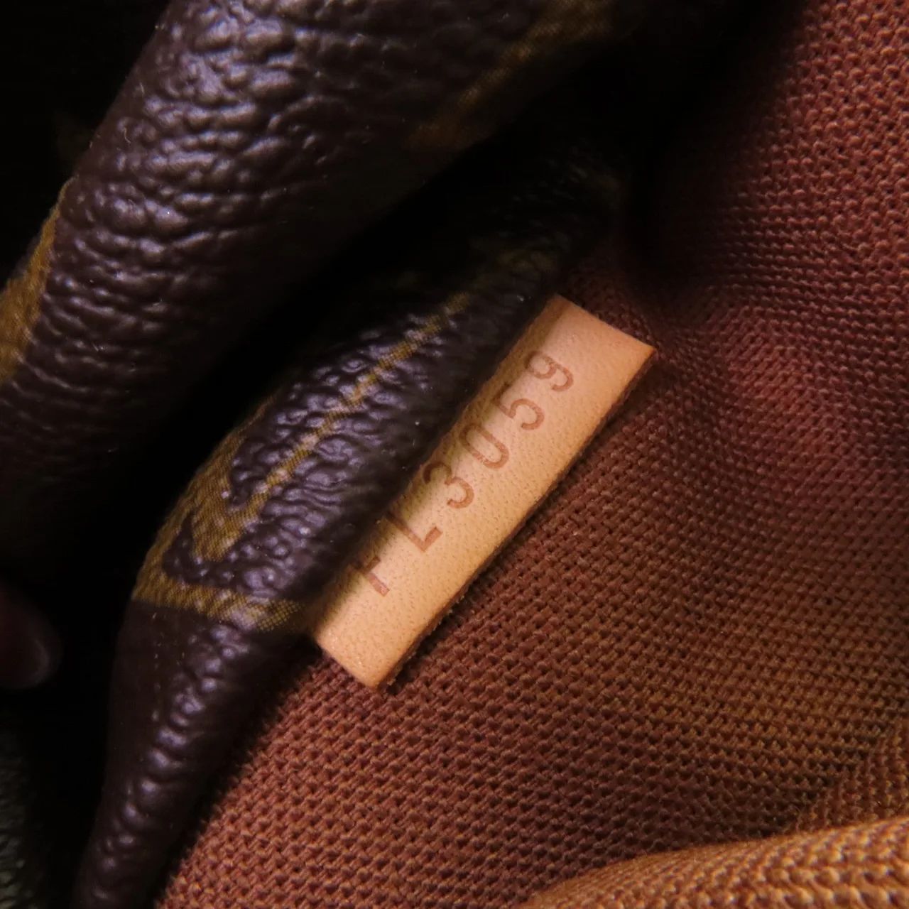 LOUIS VUITTON Totally M56688 Shoulder Bag Coated Canvas 棕色 Coated Canvas Rank B - Thumbnail 9