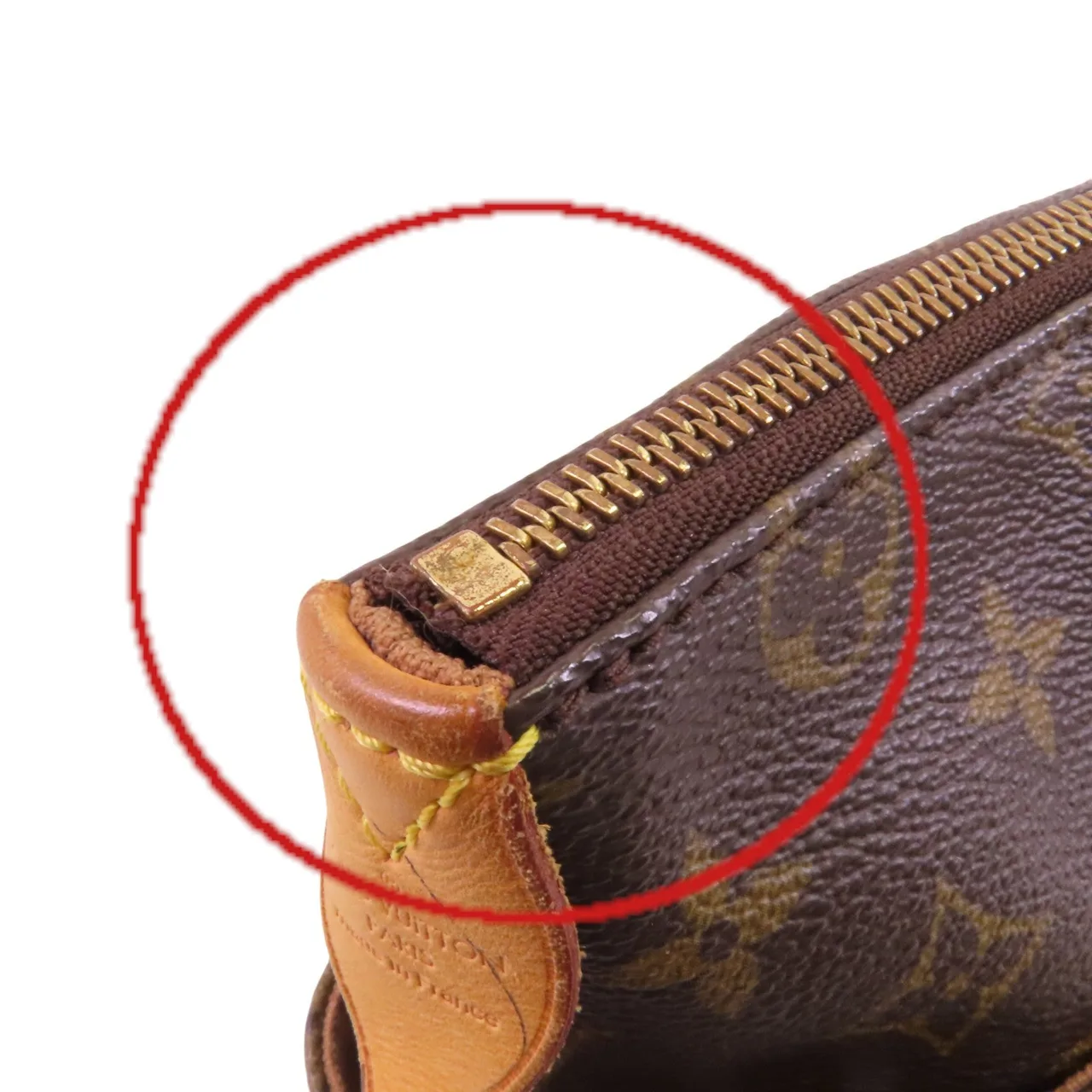 LOUIS VUITTON Totally M56688 Shoulder Bag Coated Canvas 棕色 Coated Canvas Rank B - Thumbnail 17