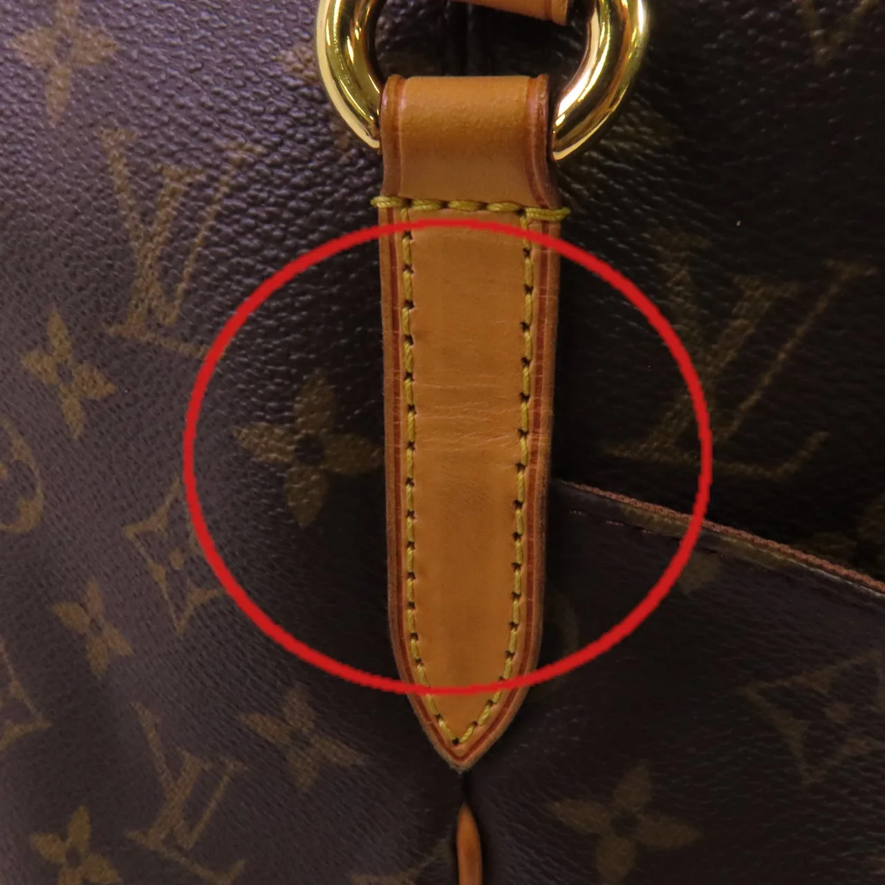 LOUIS VUITTON Totally M56688 Shoulder Bag Coated Canvas 棕色 Coated Canvas Rank B - Thumbnail 22