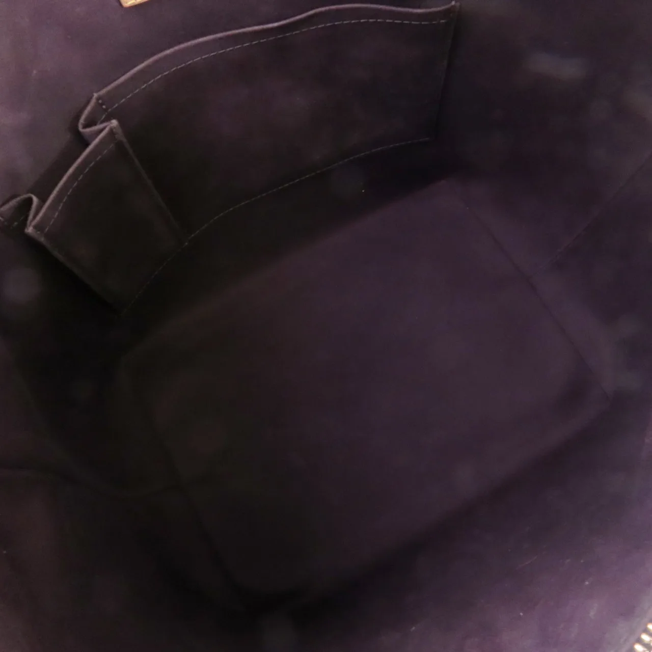 LOUIS VUITTON Bellevue M93589 Tote Bag Leather 紅色 / Red Leather Rank C - Thumbnail 5