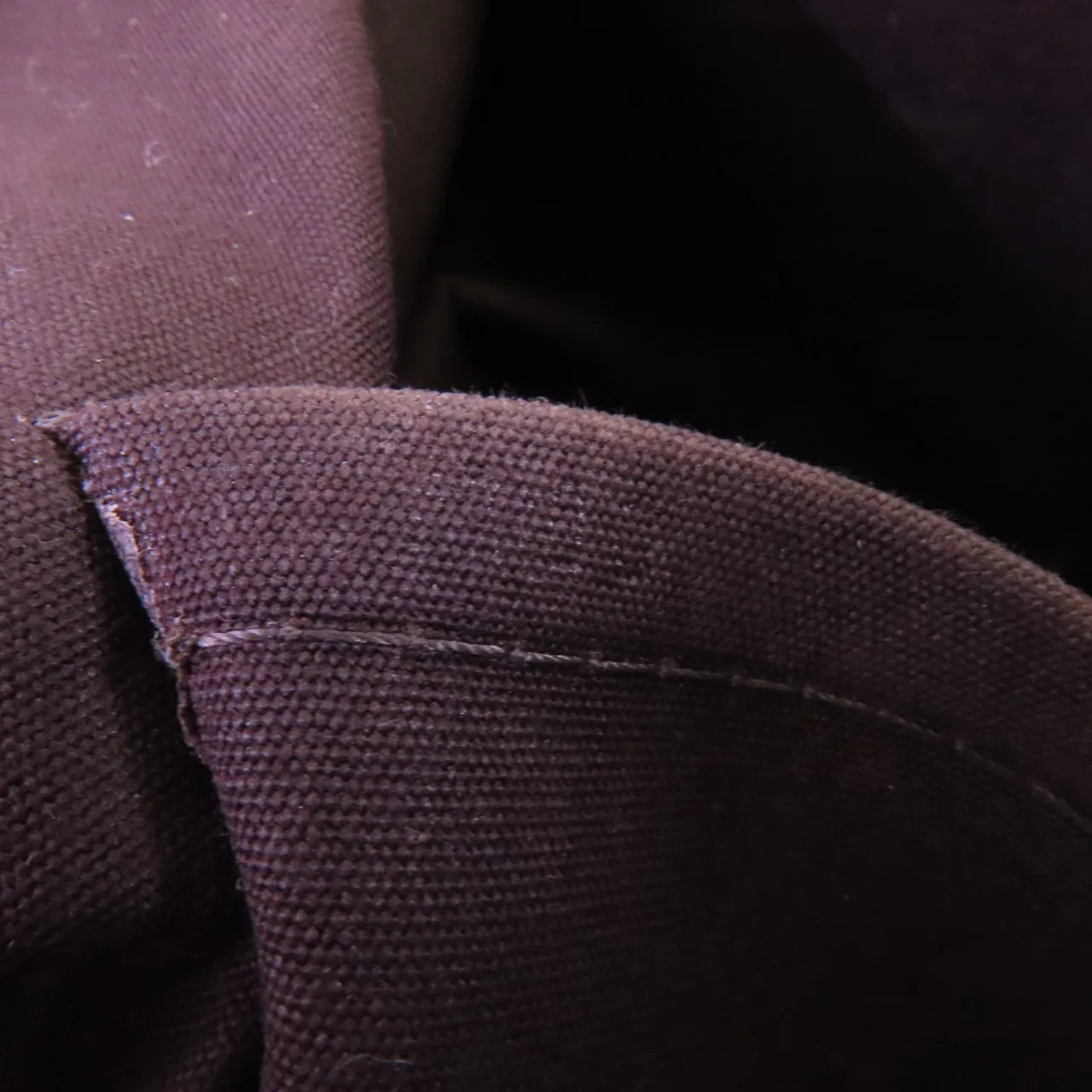 LOUIS VUITTON Bellevue M93589 Tote Bag Leather 紅色 / Red Leather Rank C - Thumbnail 8