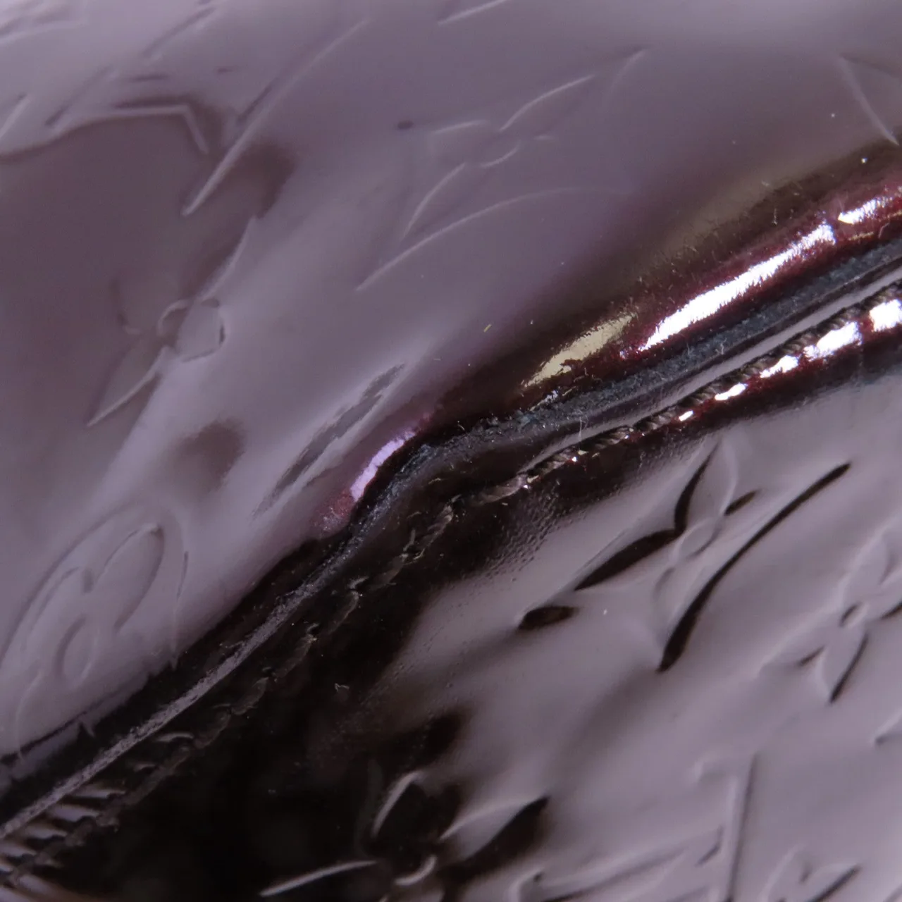 LOUIS VUITTON Bellevue M93589 Tote Bag Leather 紅色 / Red Leather Rank C - Thumbnail 11