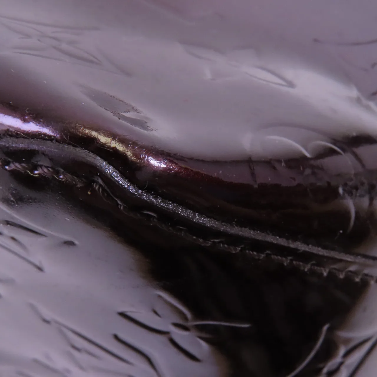 LOUIS VUITTON Bellevue M93589 Tote Bag Leather 紅色 / Red Leather Rank C - Thumbnail 12