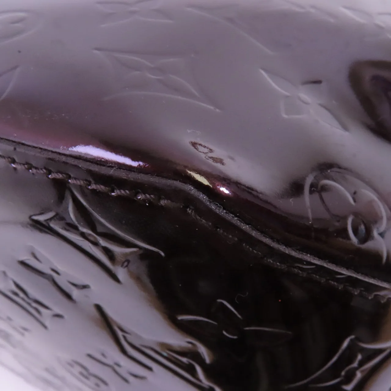 LOUIS VUITTON Bellevue M93589 Tote Bag Leather 紅色 / Red Leather Rank C - Thumbnail 14