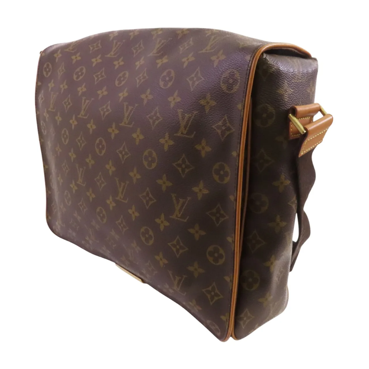 LOUIS VUITTON M45257 肩背包 塗層帆布 棕色 塗層帆布 中古品A - 縮圖 4