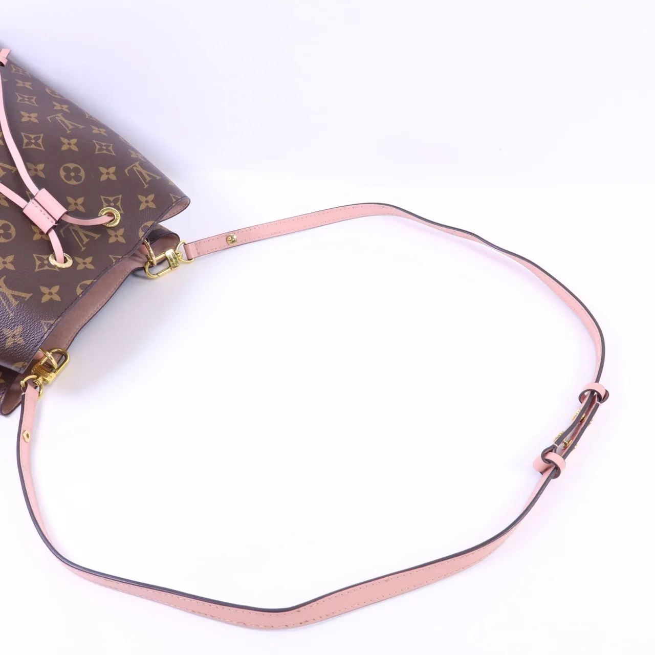 LOUIS VUITTON NeoNoe M44022 肩背包 塗層帆布 棕色 / 粉色 塗層帆布 中古品A - 縮圖 5