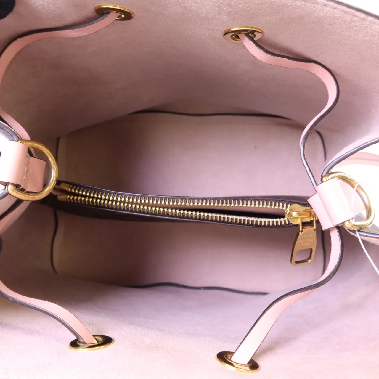 LOUIS VUITTON NeoNoe M44022 肩背包 塗層帆布 棕色 / 粉色 塗層帆布 中古品A - 縮圖 6