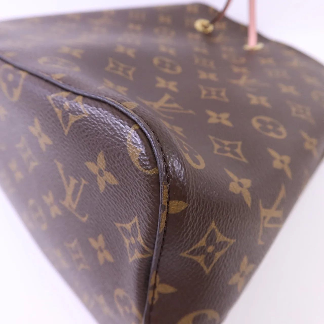 LOUIS VUITTON NeoNoe M44022 肩背包 塗層帆布 棕色 / 粉色 塗層帆布 中古品A - 縮圖 12