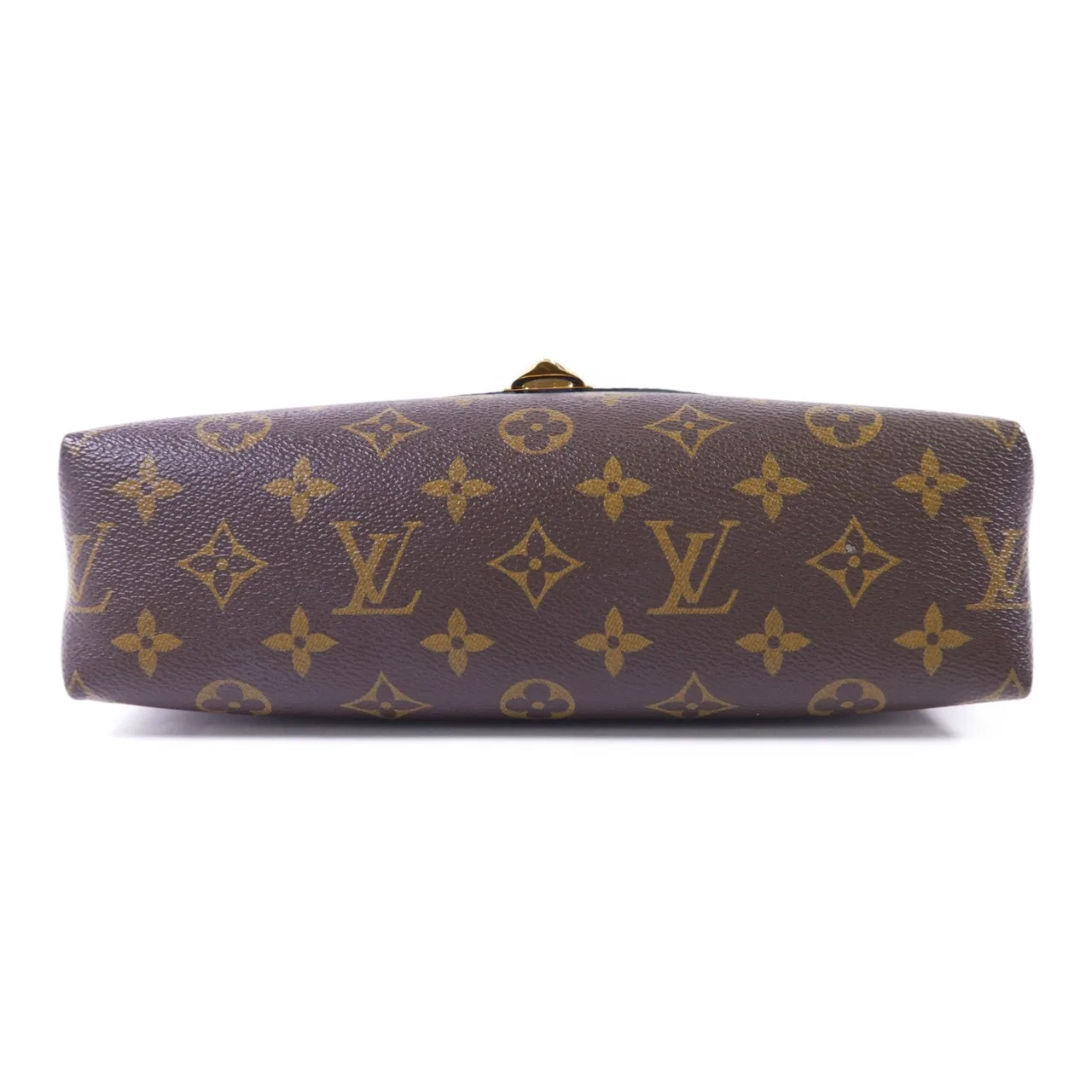 LOUIS VUITTON Saint Placide M43713 Shoulder Bag Coated Canvas 棕色 / 紅色 Coated Canvas Rank A - Thumbnail 4