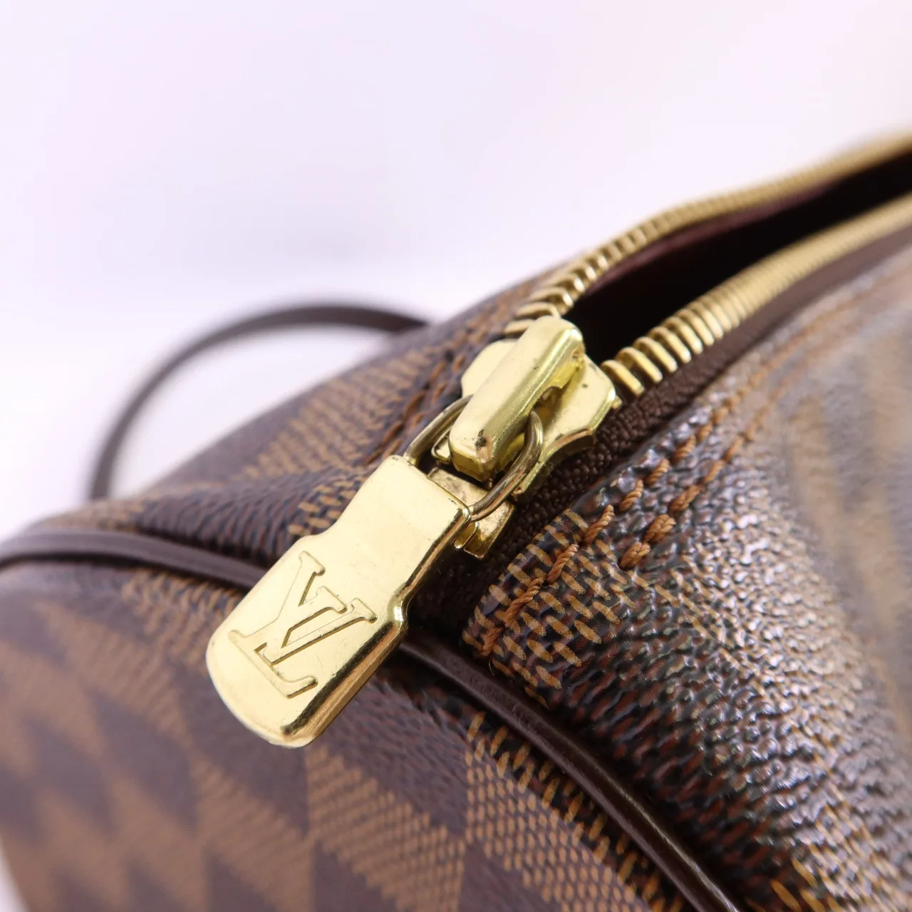 LOUIS VUITTON Papillon N51303 肩背包 塗層帆布 棕色 塗層帆布 中古品B - 縮圖 9