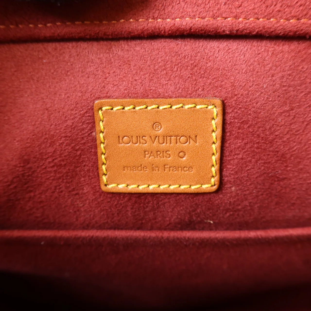 LOUIS VUITTON M80317 手提包 牛皮 棕色 牛皮 中古品B - 縮圖 7