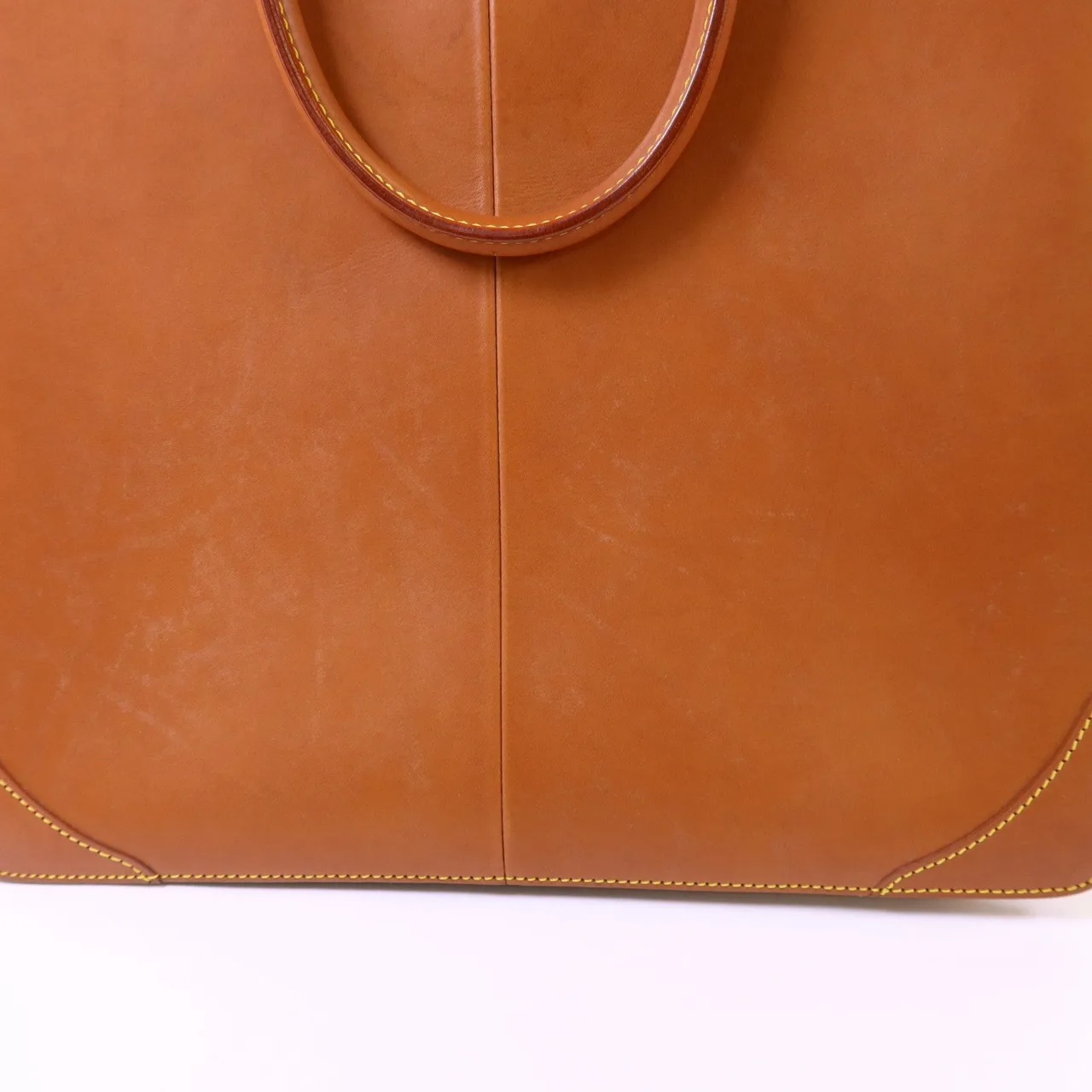 LOUIS VUITTON M80317 手提包 牛皮 棕色 牛皮 中古品B - 縮圖 19