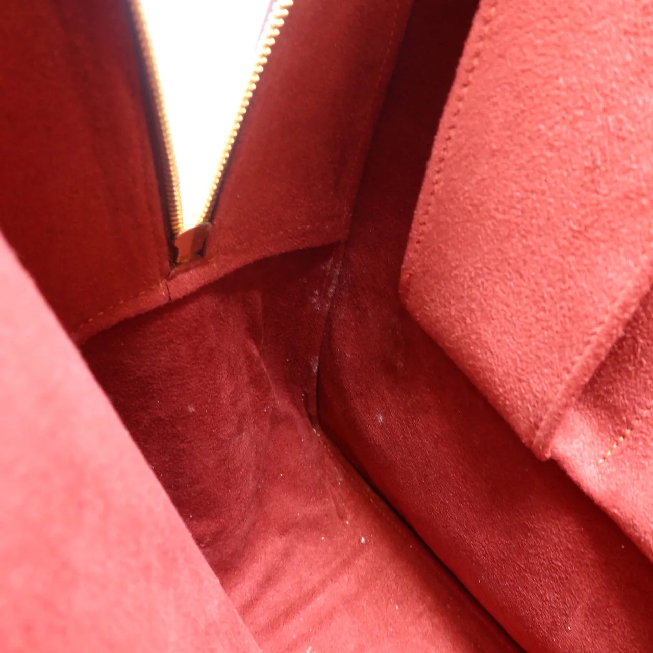 LOUIS VUITTON M80317 手提包 牛皮 棕色 牛皮 中古品B - 縮圖 20