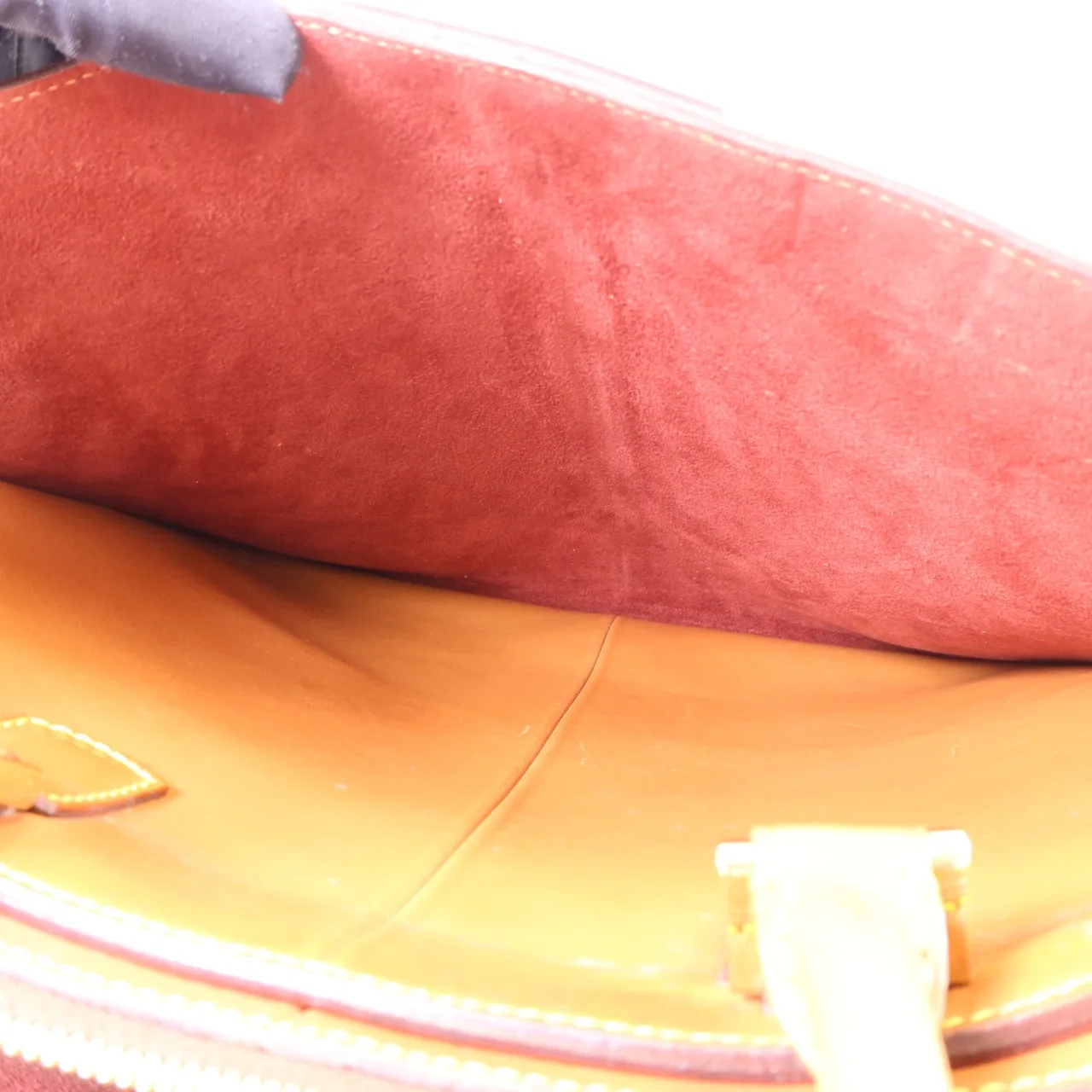 LOUIS VUITTON M80317 手提包 牛皮 棕色 牛皮 中古品B - 縮圖 21