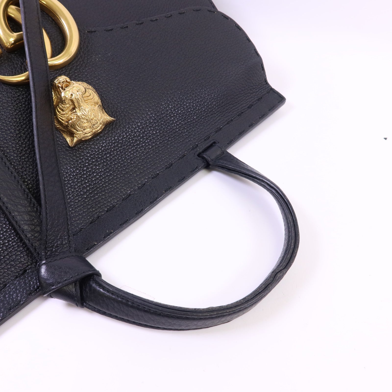 LOUIS VUITTON 409155 手提包 牛皮 5
