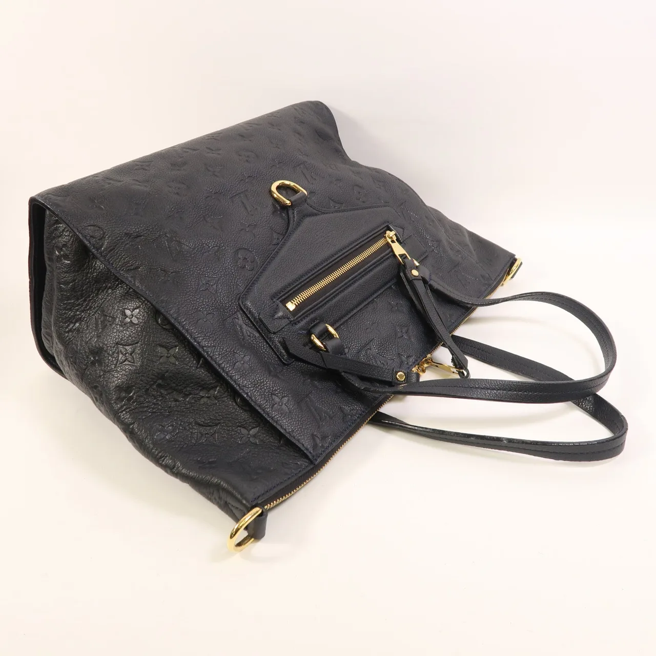 LOUIS VUITTON Lumineuse M93410 肩背包 牛皮 藍色 / Blue 牛皮 中古品B - 縮圖 8