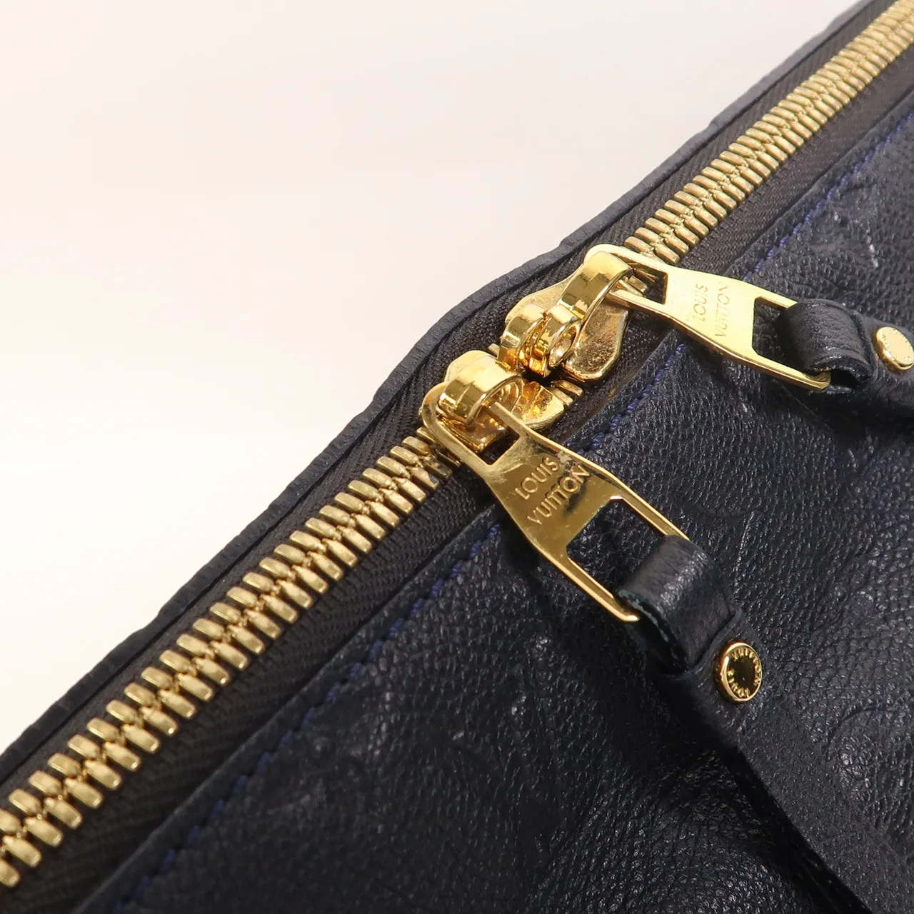 LOUIS VUITTON Lumineuse M93410 肩背包 牛皮 藍色 / Blue 牛皮 中古品B - 縮圖 13