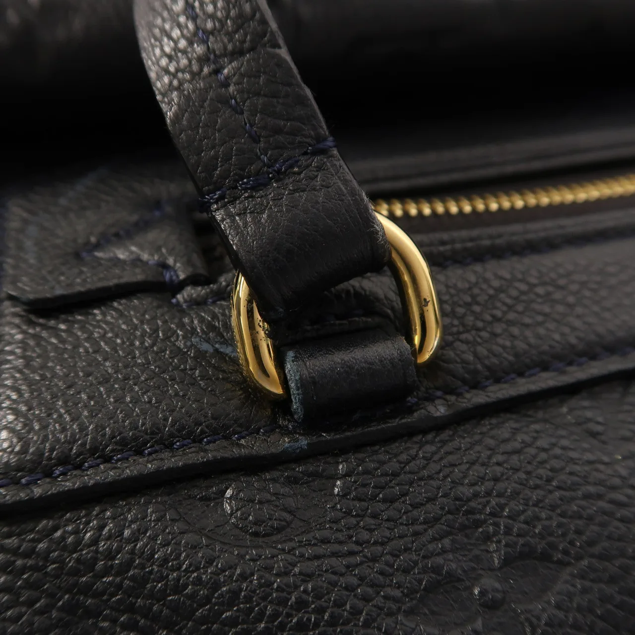 LOUIS VUITTON Lumineuse M93410 肩背包 牛皮 藍色 / Blue 牛皮 中古品B - 縮圖 18