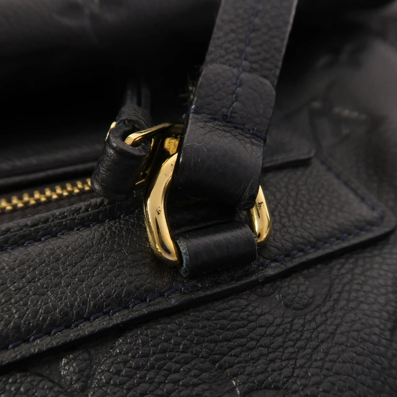 LOUIS VUITTON Lumineuse M93410 肩背包 牛皮 藍色 / Blue 牛皮 中古品B - 縮圖 19