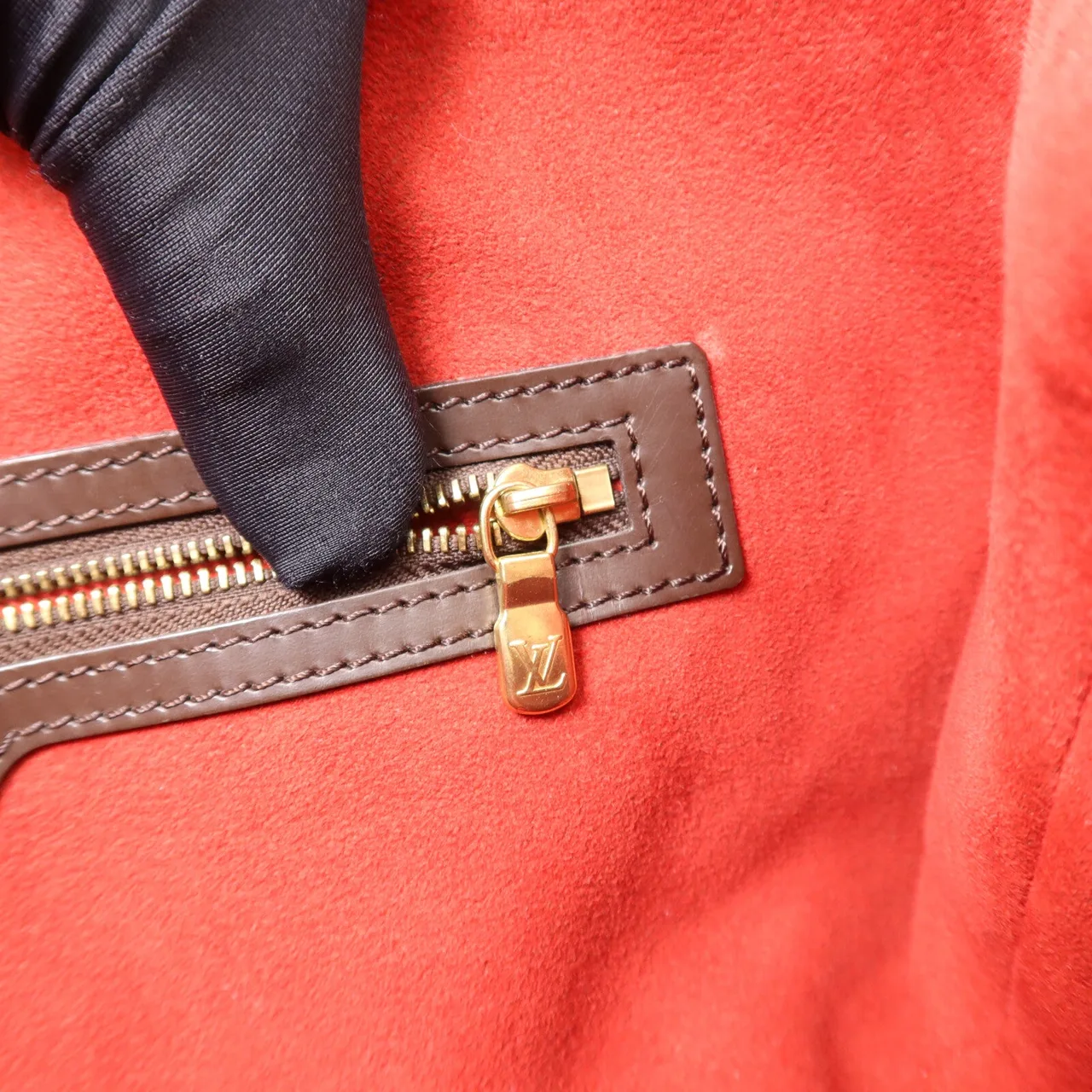 LOUIS VUITTON Hampstead N51204 肩背包 塗層帆布 棕色 / Brown 塗層帆布 中古品A - 縮圖 15