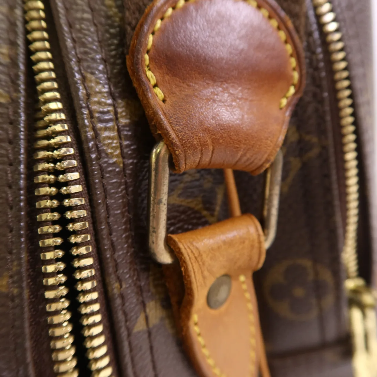 LOUIS VUITTON Reporter M45252 肩背包 塗層帆布 棕色 塗層帆布 中古品C - 縮圖 10