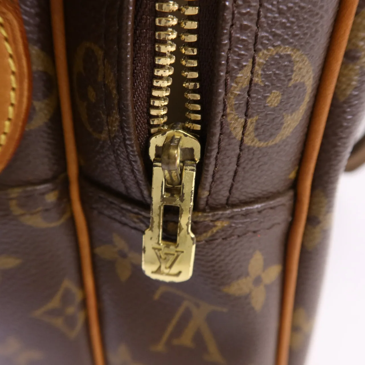 LOUIS VUITTON Reporter M45252 肩背包 塗層帆布 棕色 塗層帆布 中古品C - 縮圖 11