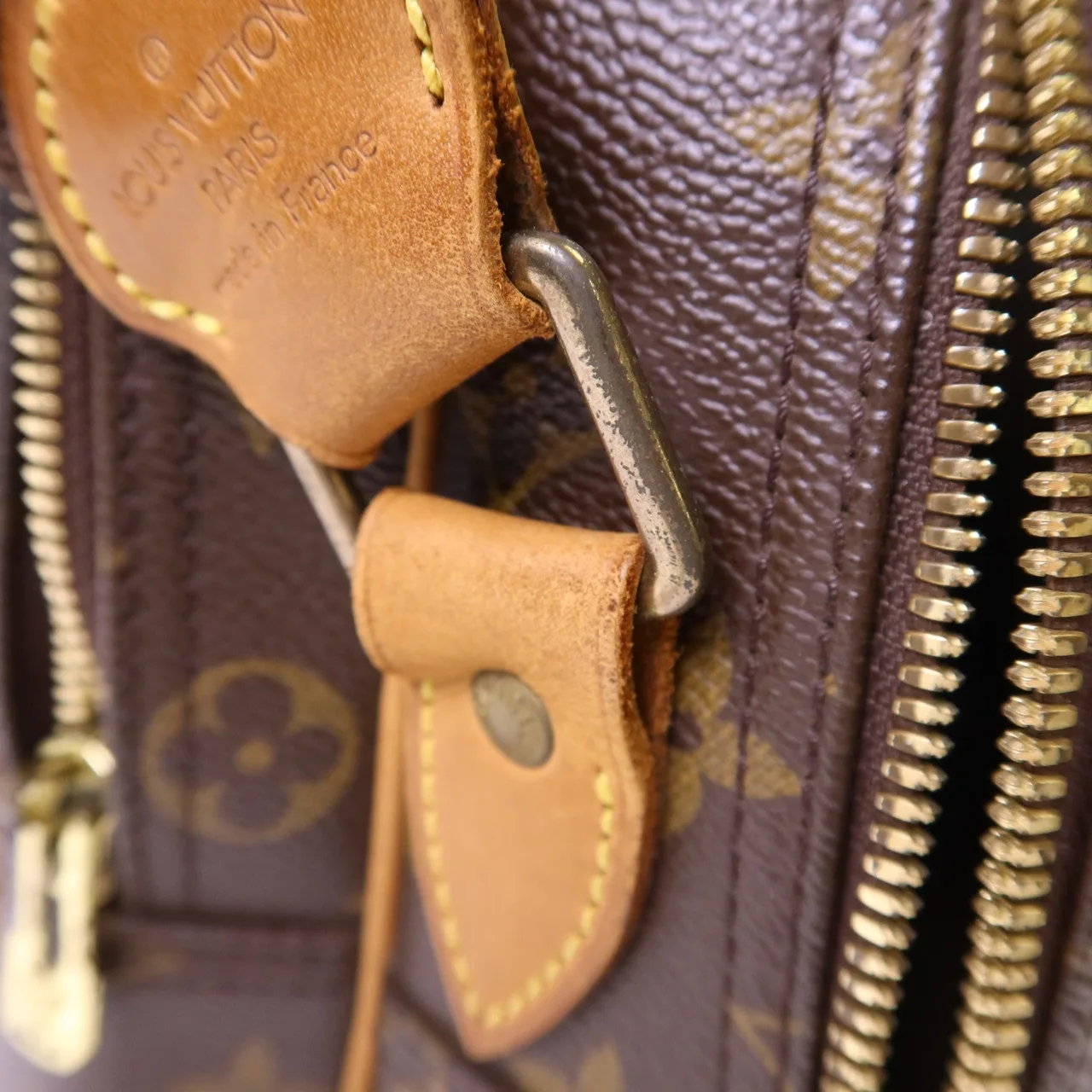 LOUIS VUITTON Reporter M45252 肩背包 塗層帆布 棕色 塗層帆布 中古品C - 縮圖 12