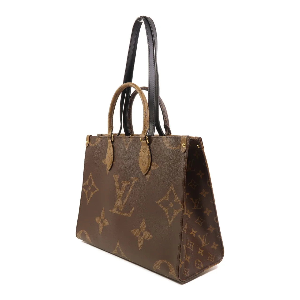 LOUIS VUITTON OnTheGo M45039 2-Way Bag Coated Canvas 棕色 / Brown/Light Brown Coated Canvas Rank A - Thumbnail 3