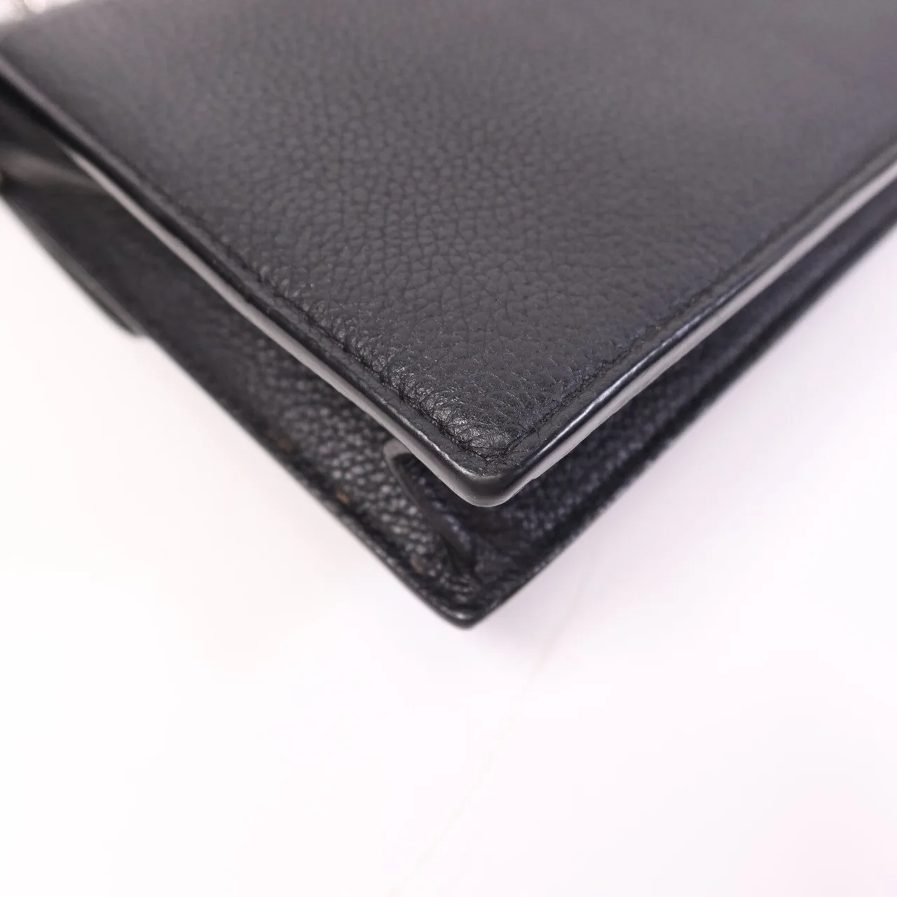 LOUIS VUITTON Lock Me M63471 Shoulder Bag Calfskin 黑色 / Black Calfskin Rank B - Thumbnail 13