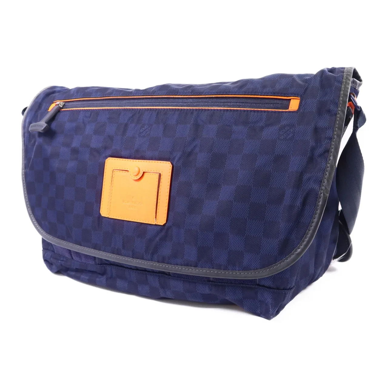 LOUIS VUITTON N41240 肩背包 尼龍 海軍藍 / Navy Blue 尼龍 中古品A - 縮圖 3