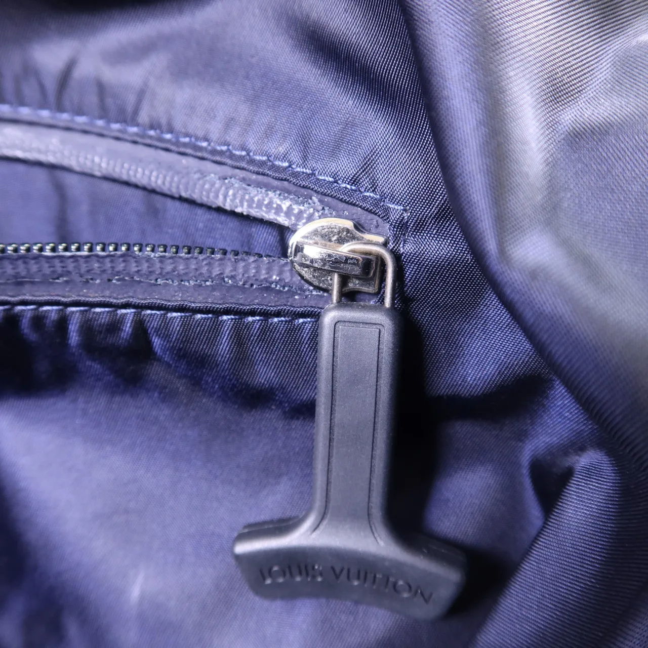 LOUIS VUITTON N41240 肩背包 尼龍 海軍藍 / Navy Blue 尼龍 中古品A - 縮圖 9