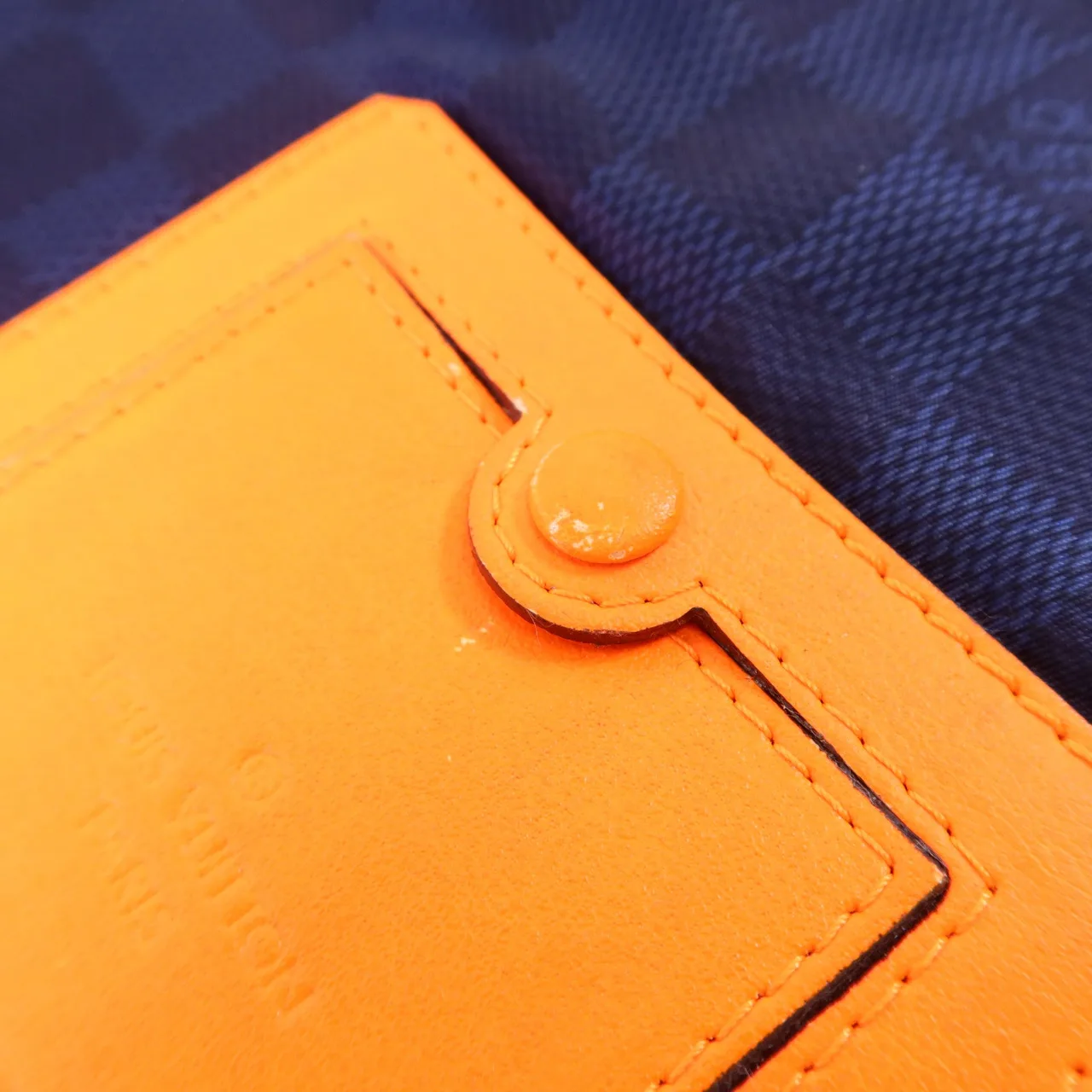 LOUIS VUITTON N41240 肩背包 尼龍 海軍藍 / Navy Blue 尼龍 中古品A - 縮圖 18