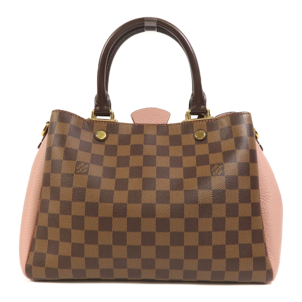 LOUIS VUITTON Brittany N41674 兩用包 塗層帆布 棕色 / 粉色 / Brown/Pink 塗層帆布 中古品B - 縮圖 2