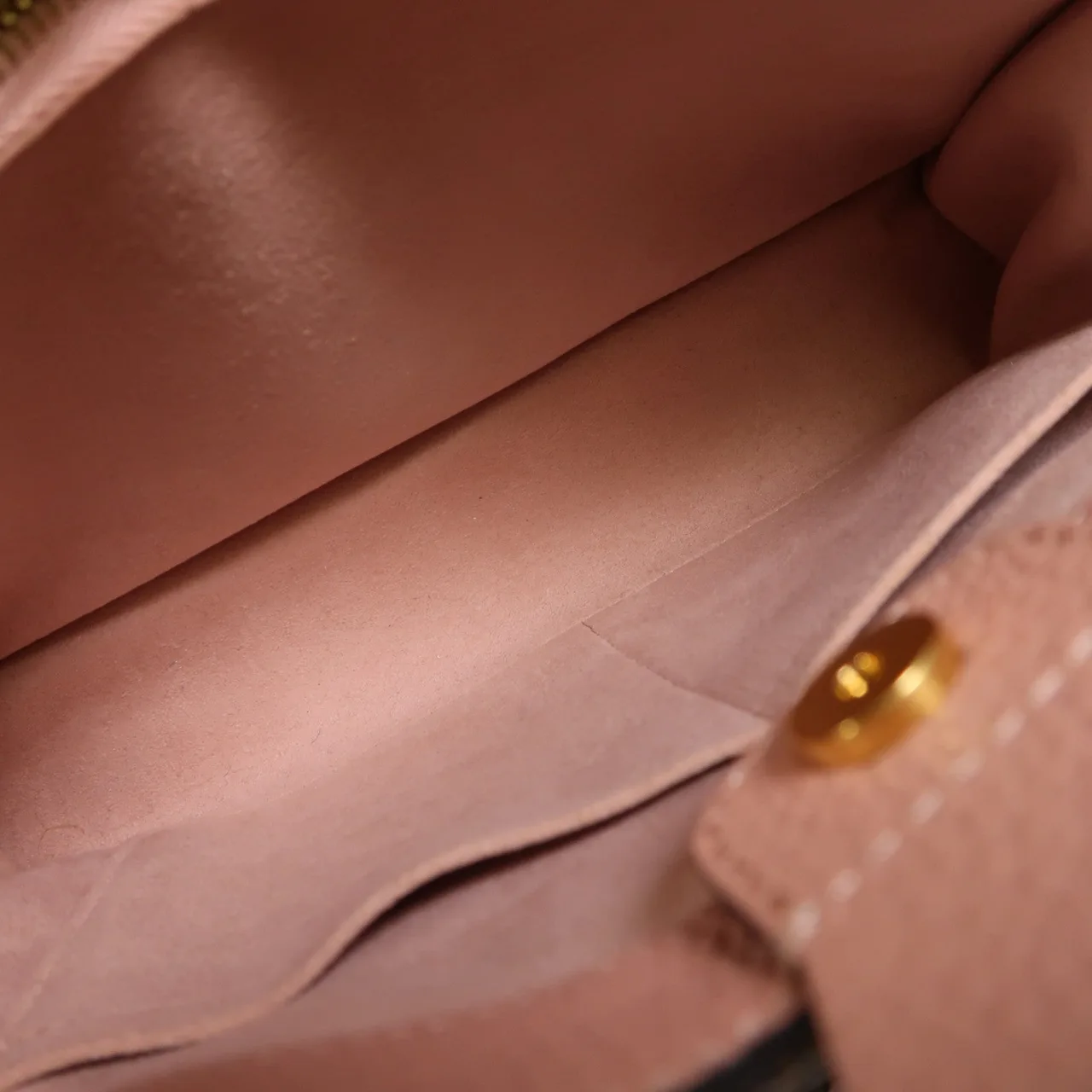 LOUIS VUITTON Brittany N41674 兩用包 塗層帆布 棕色 / 粉色 / Brown/Pink 塗層帆布 中古品B - 縮圖 6